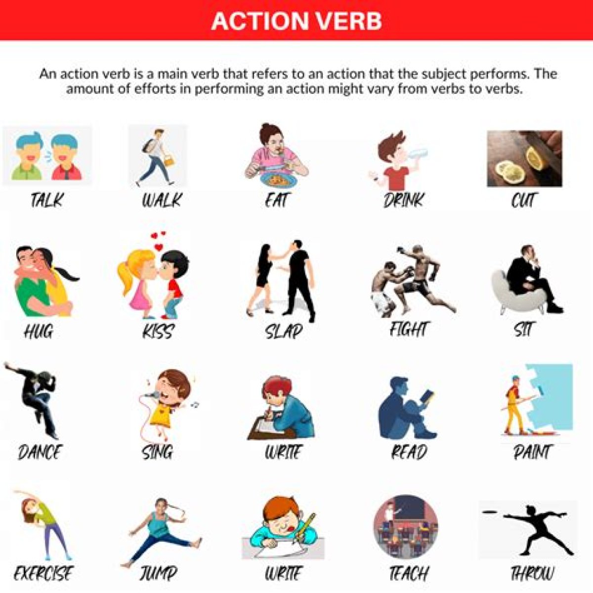 Action that goes with You're it!