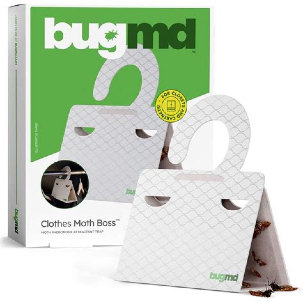 Bug repellent in a closet