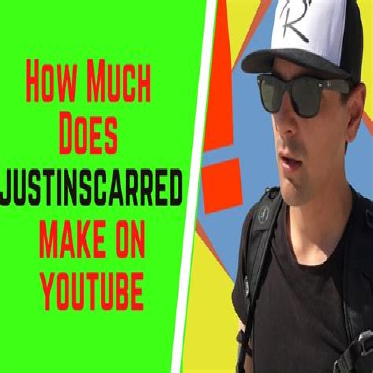 JustinScarred Youtuber overview