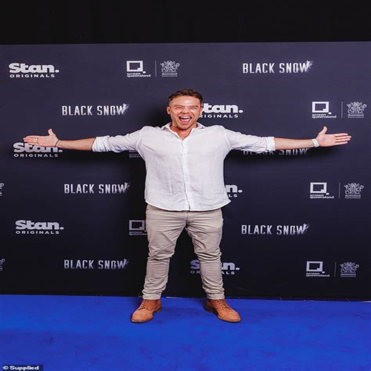 Stan Original Series Black Snow brings out the stars in Brisbane