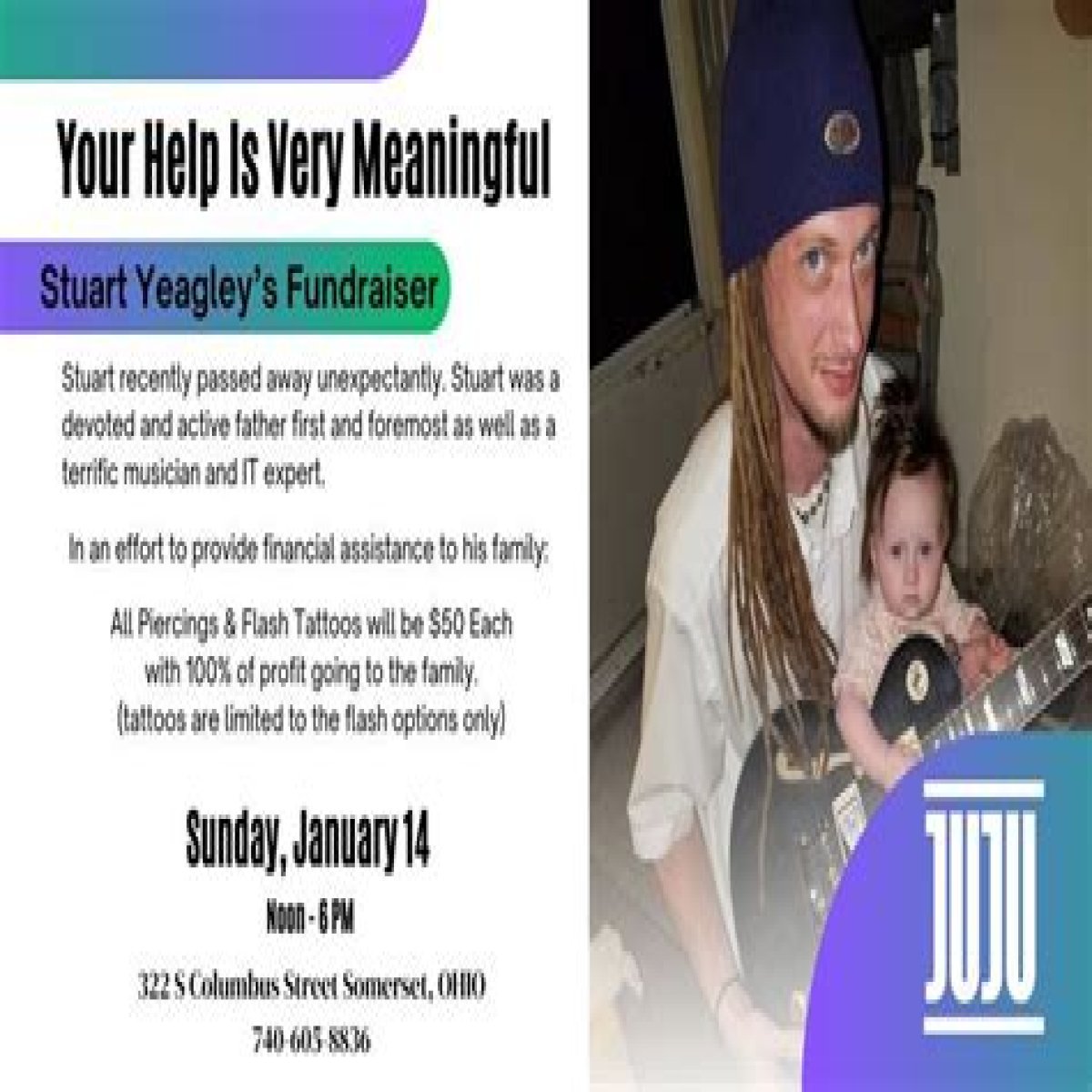 [Tragic] Stuart Yeagley Car Accident: Somerset, Ohio, Renowned Musician, Stuart Yeagley Died In Deadly Car Crash