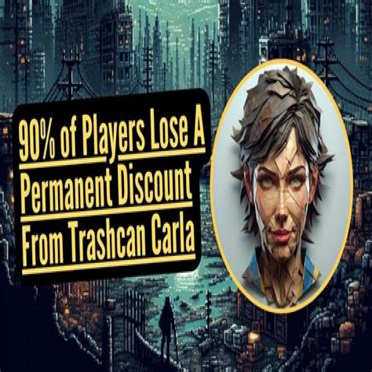 What happens if trashcan Carla dies?