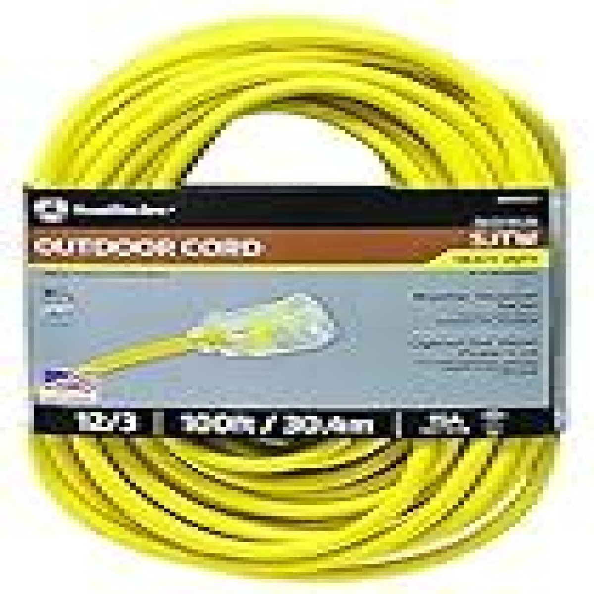What type of extension cord is needed for leaf blower?
