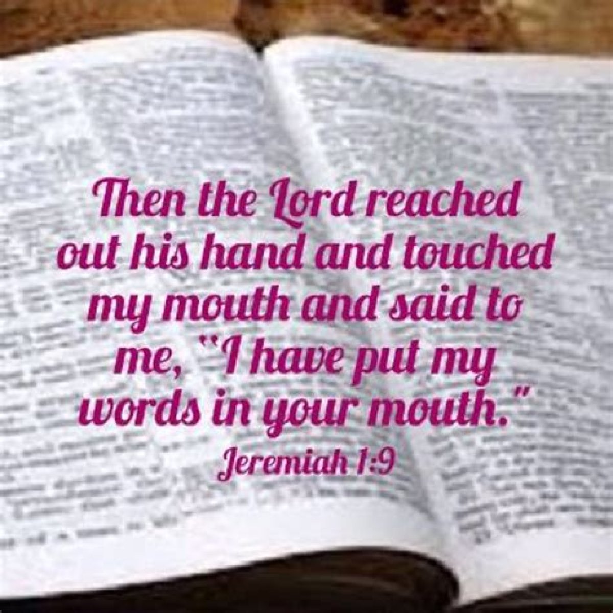 Words often spoken when touching a Bible: 2 wds.